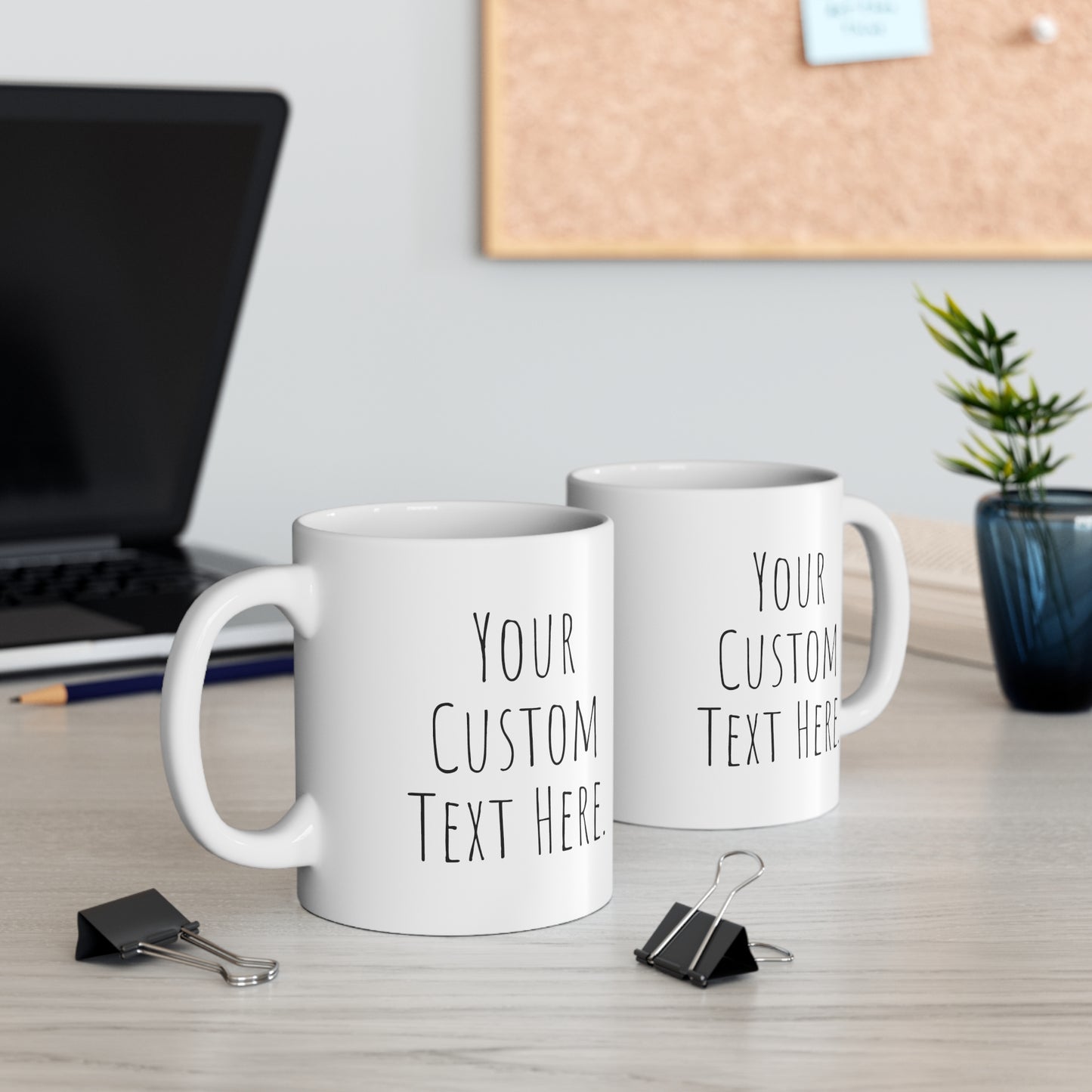 Coffee Mug (CUSTOM) | White | Ceramic 11oz | Microwave and Dishwasher Safe