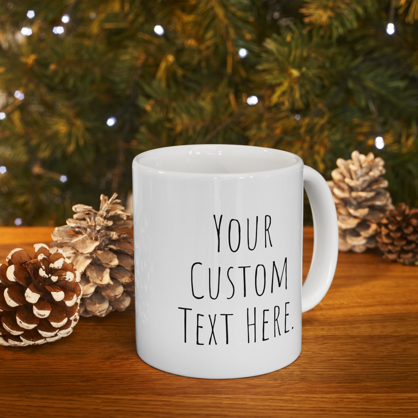 Coffee Mug (CUSTOM) | White | Ceramic 11oz | Microwave and Dishwasher Safe