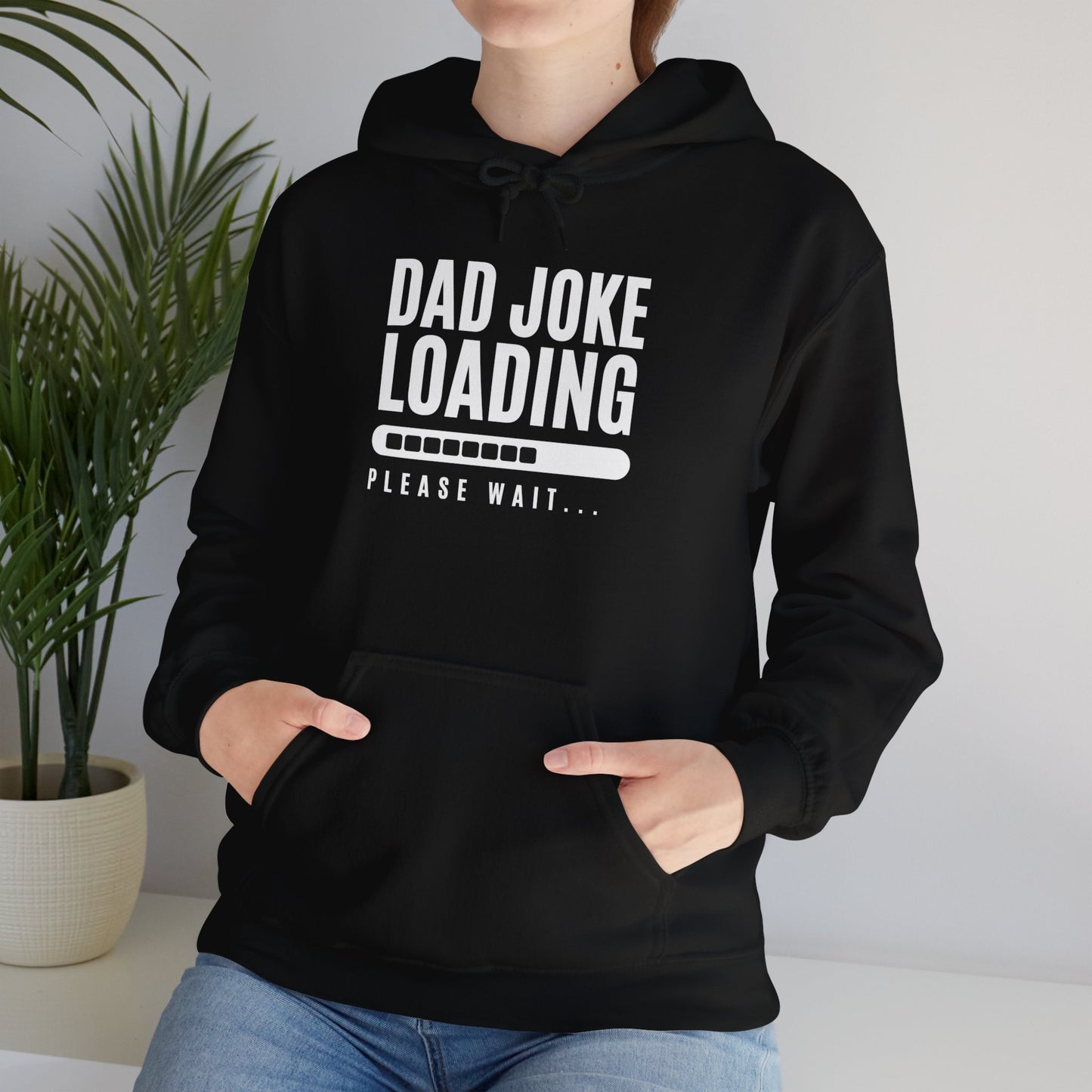 Sweater - Dad Joke Loading | Hooded Sweater | Classic Fit