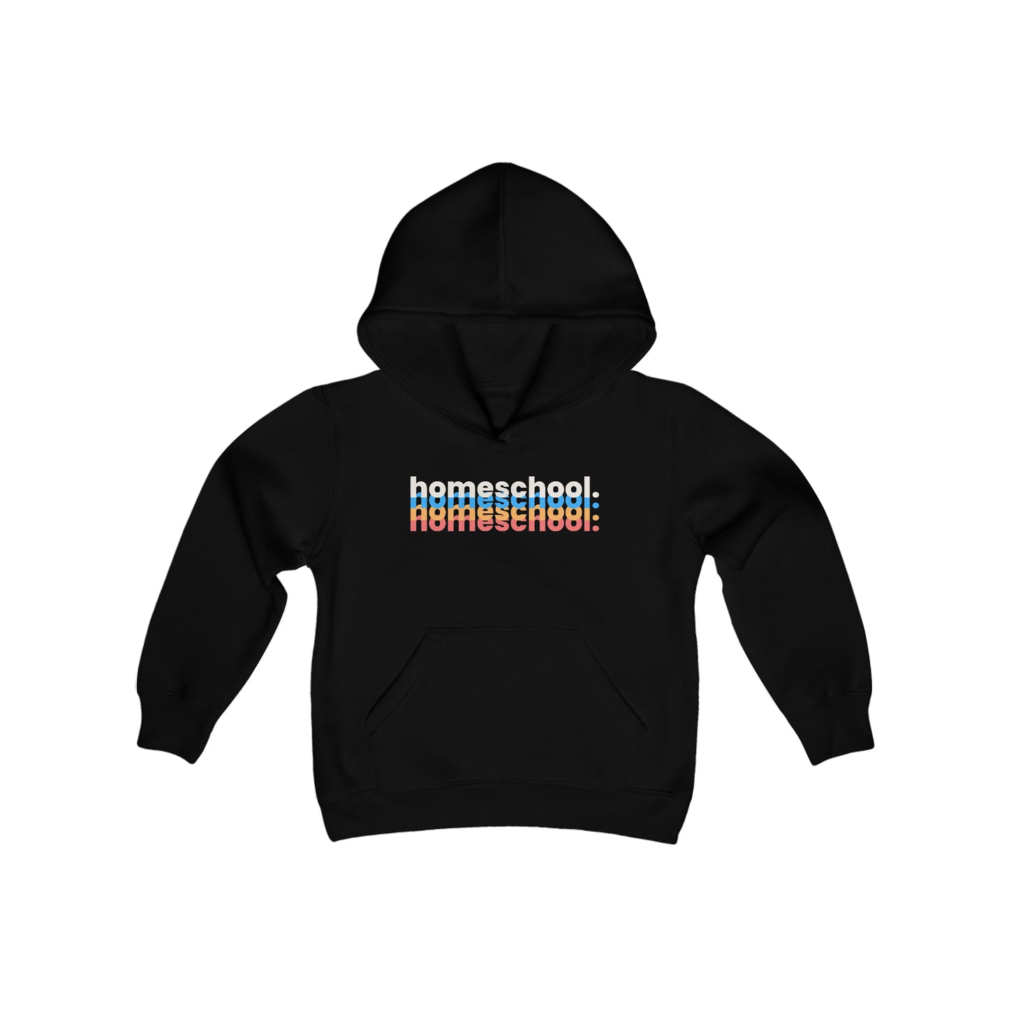 Sweater (Kids) - Homeschool Blur | Hooded Sweater | Regular Fit