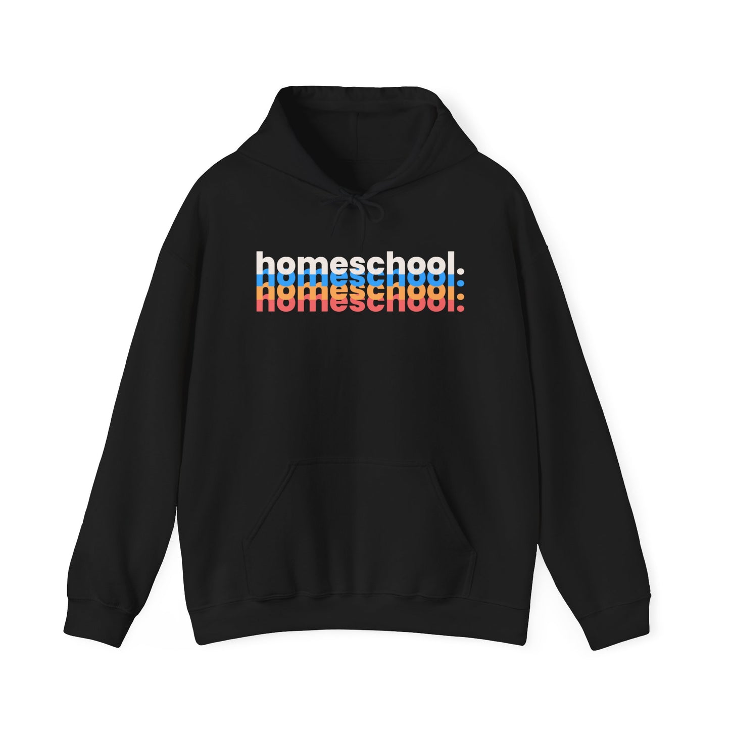 Sweater - Homeschool Blur | Hooded Sweater | Classic Fit