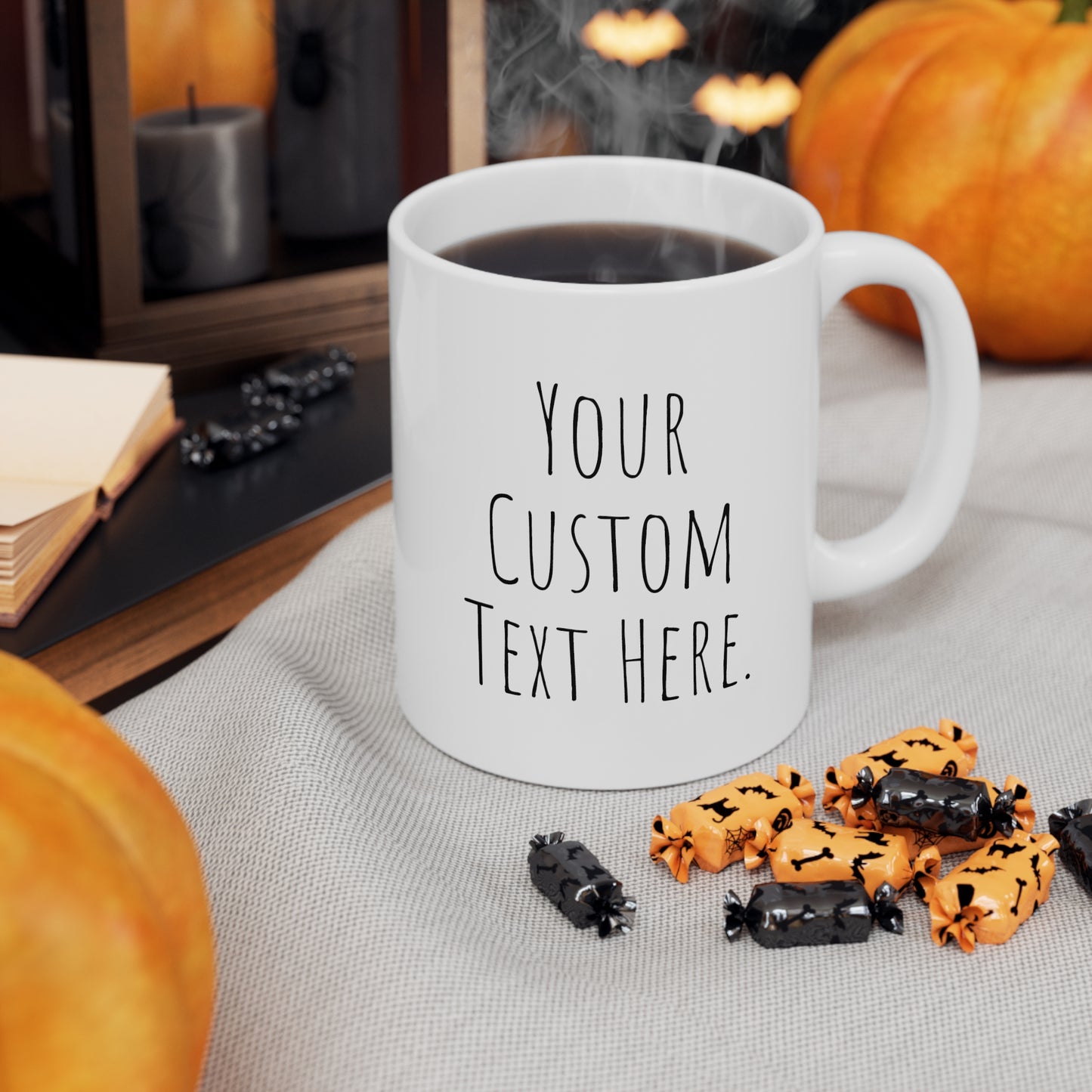 Coffee Mug (CUSTOM) | White | Ceramic 11oz | Microwave and Dishwasher Safe