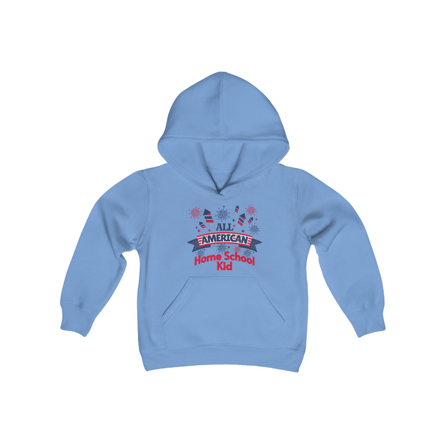 Sweater (Kids) - All American Home School Kid | Hooded Sweater | Regular Fit