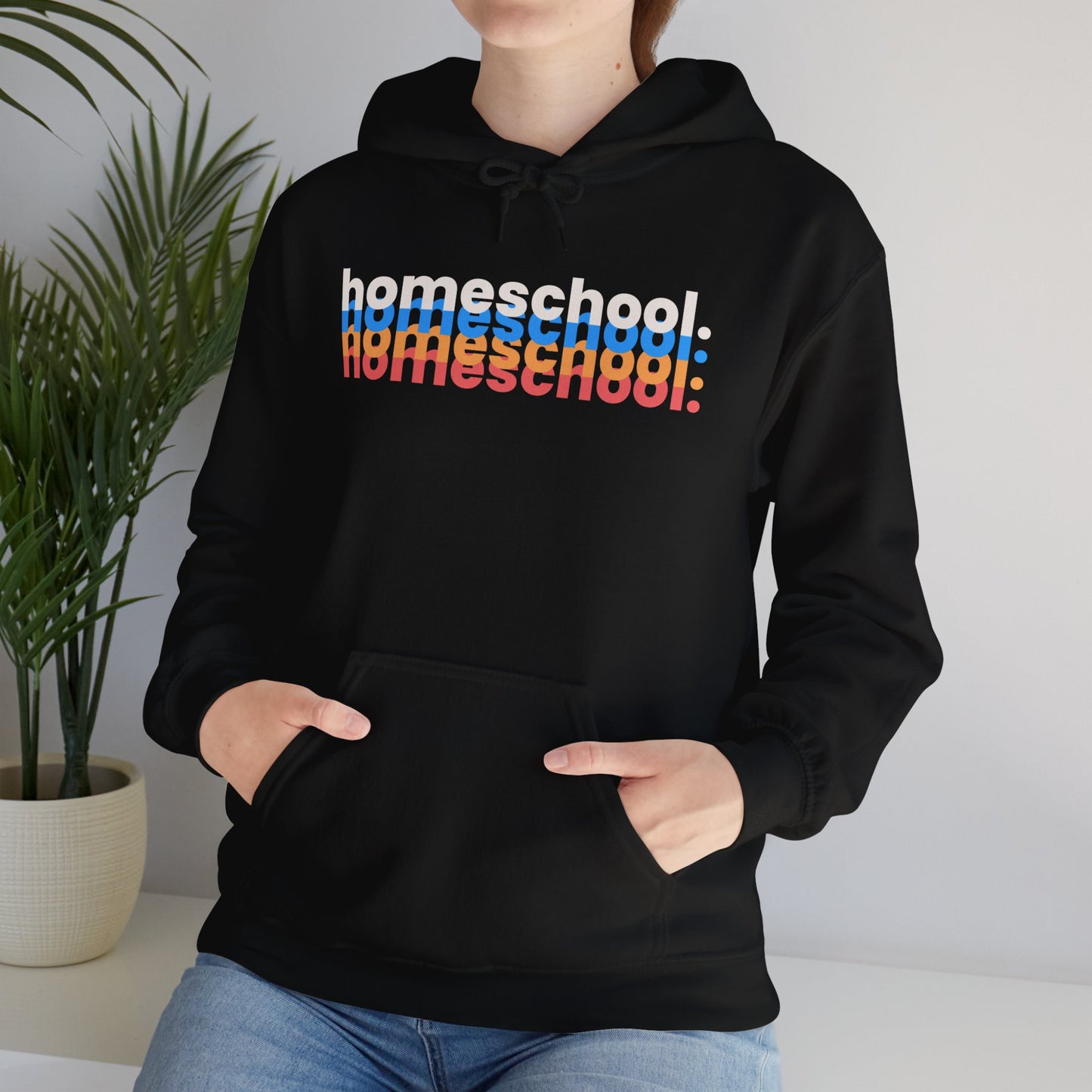 Sweater - Homeschool Blur | Hooded Sweater | Classic Fit