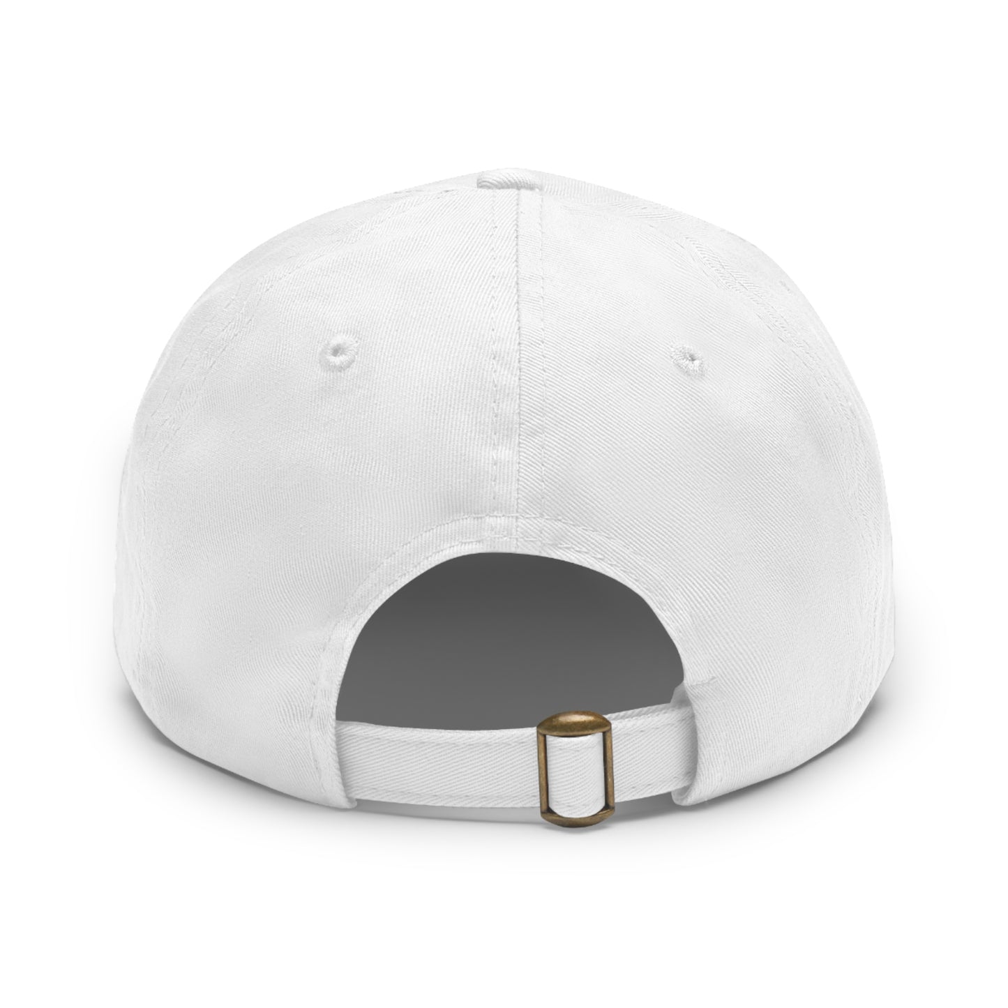 Hat (CUSTOM) - Baseball Hat | 100% Cotton | Patch 100% Leather | Pre-Curved Bill
