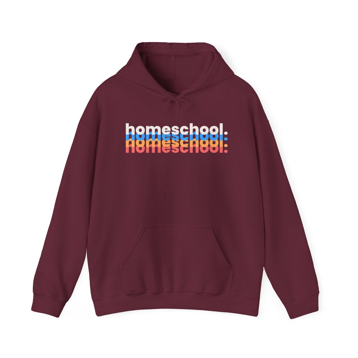Sweater - Homeschool Blur | Hooded Sweater | Classic Fit