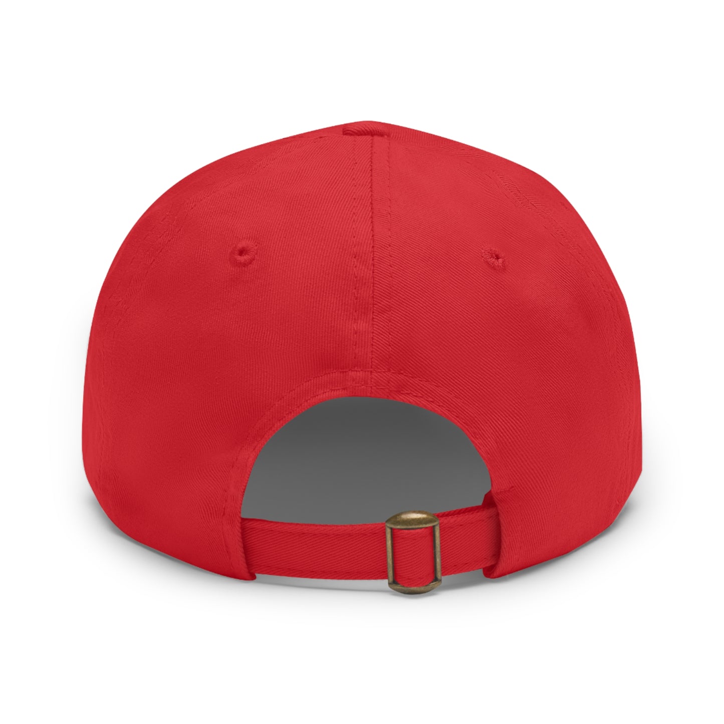 Hat (CUSTOM) - Baseball Hat | 100% Cotton | Patch 100% Leather | Pre-Curved Bill