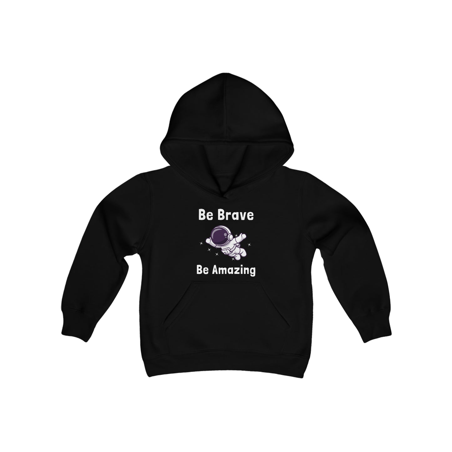 Sweater (Kids) - Be Brave, Be Amazing | Hooded Sweater | Regular Fit