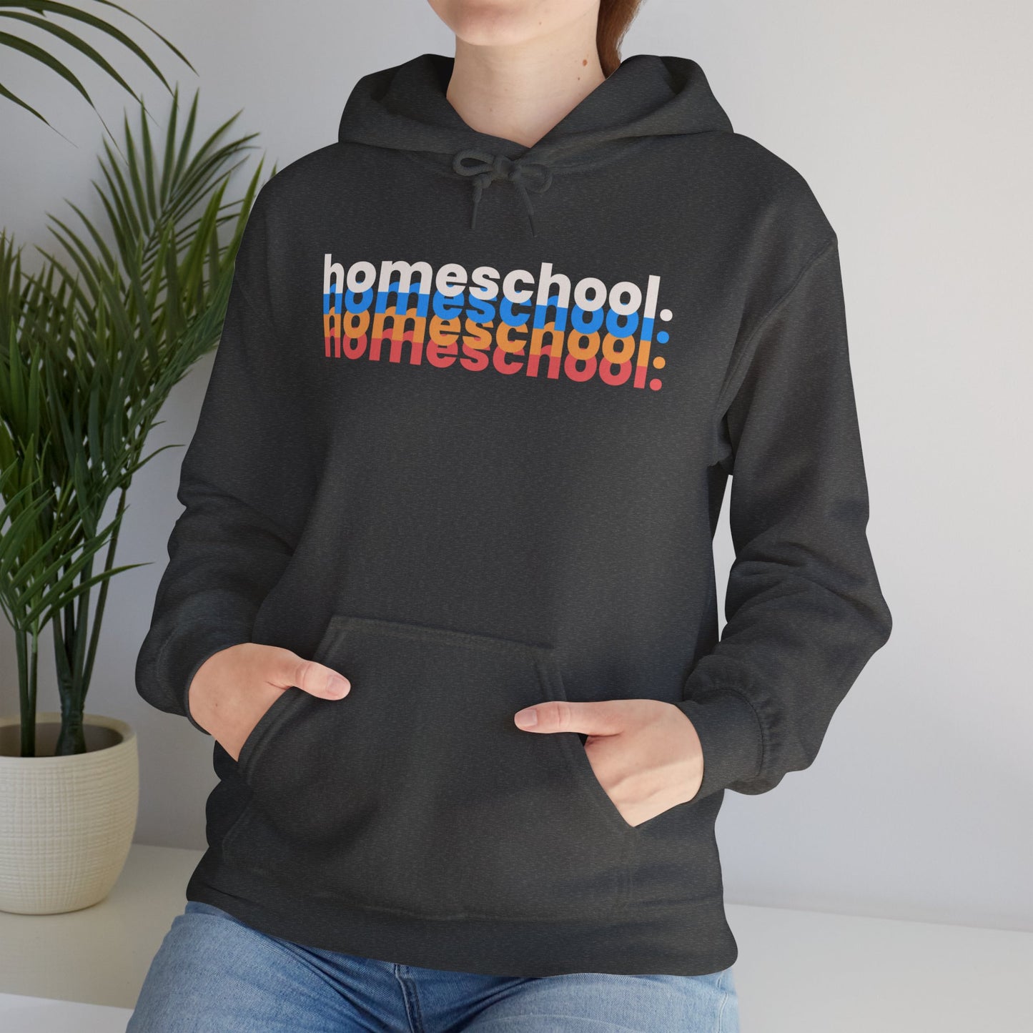 Sweater - Homeschool Blur | Hooded Sweater | Classic Fit