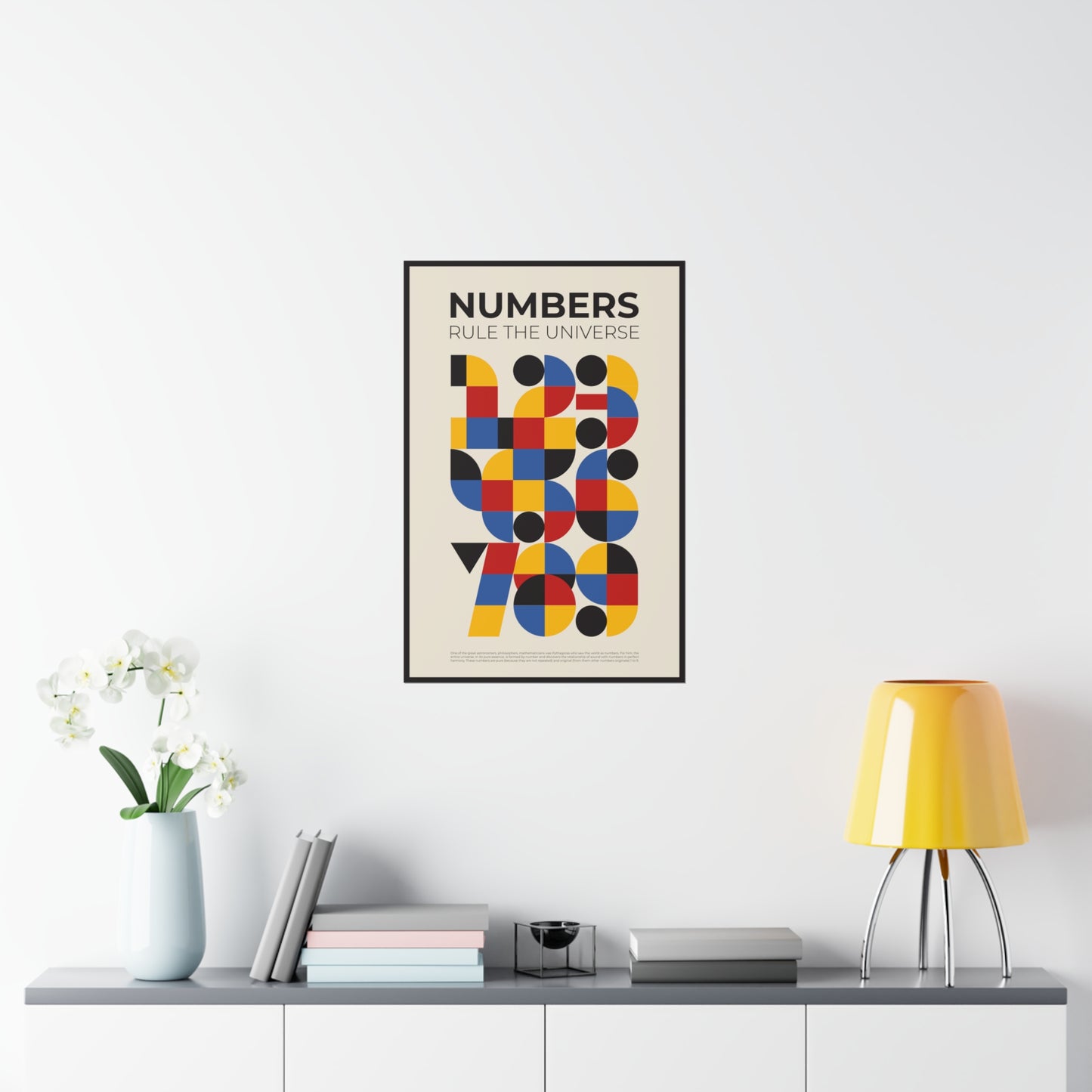 Poster - Numbers Rule The Universe | Engineering | Premium Matte Poster