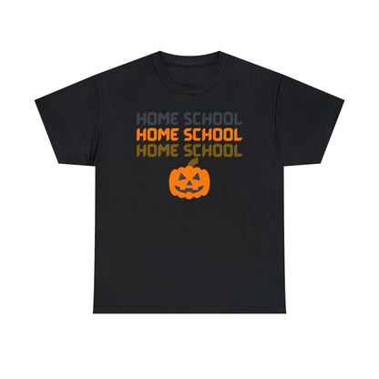 T-Shirt - Home School Halloween | Classic Fit | 100% Cotton | Heavy Cotton