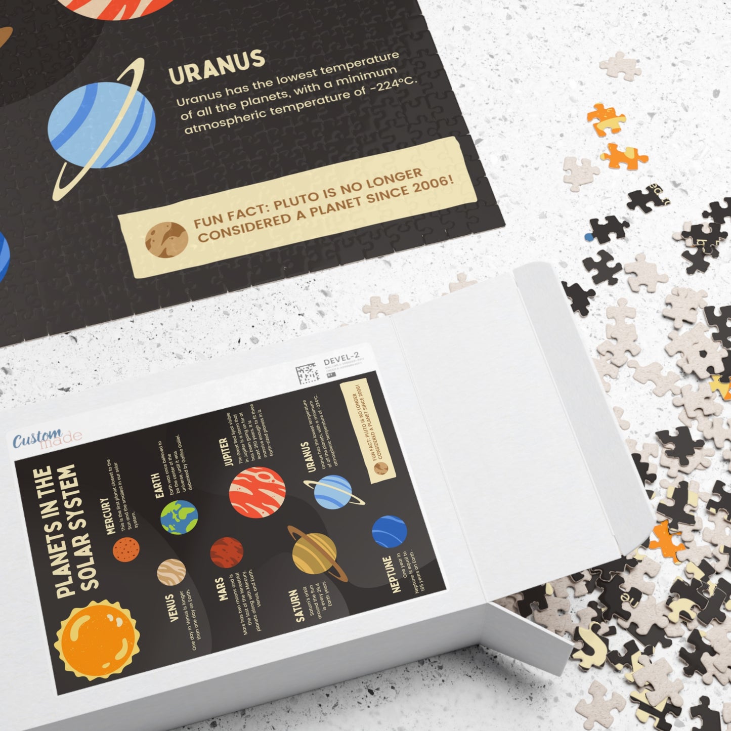 Jigsaw Puzzle - The Solar System | Astronomy And Science | Wall Decor