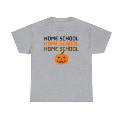 T-Shirt - Home School Halloween | Classic Fit | 100% Cotton | Heavy Cotton