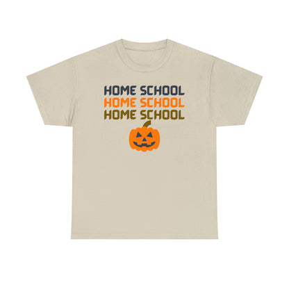 T-Shirt - Home School Halloween | Classic Fit | 100% Cotton | Heavy Cotton