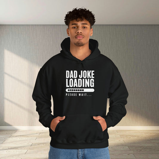 Sweater - Dad Joke Loading | Hooded Sweater | Classic Fit