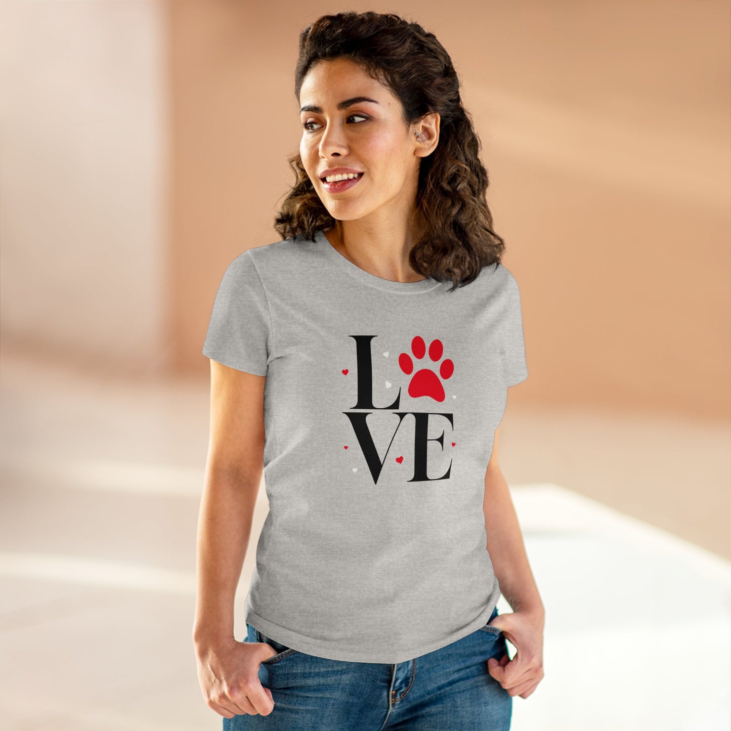 T-Shirt (Womens) - Pet Love | Semi Fitted | 100% Cotton | Funny, Witty, Sarcastic