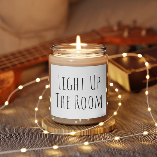 Scented Candle - Light Up The Room | Cinnamon Stick Scent | 9oz