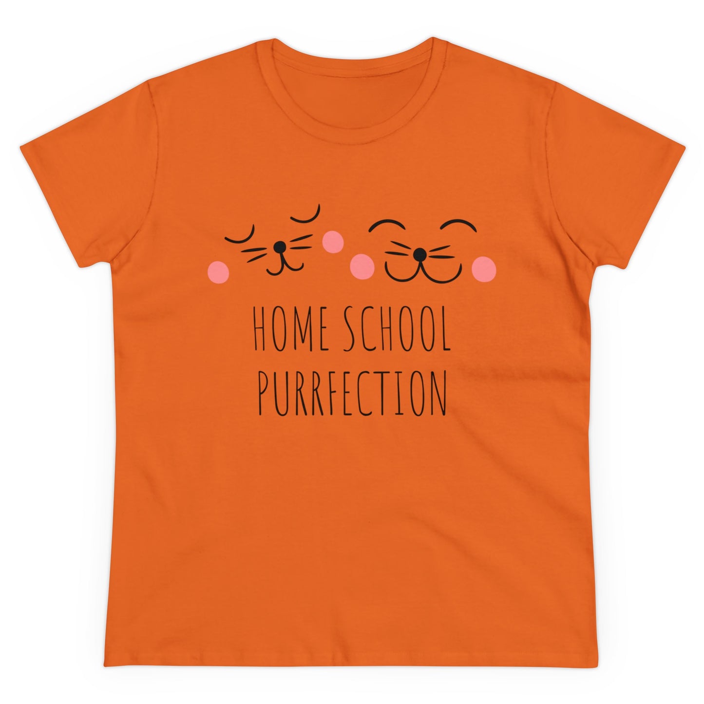 T-Shirt (Womens) - Home School Perfection | Semi Fitted | 100% Cotton | Funny, Witty, Sarcastic