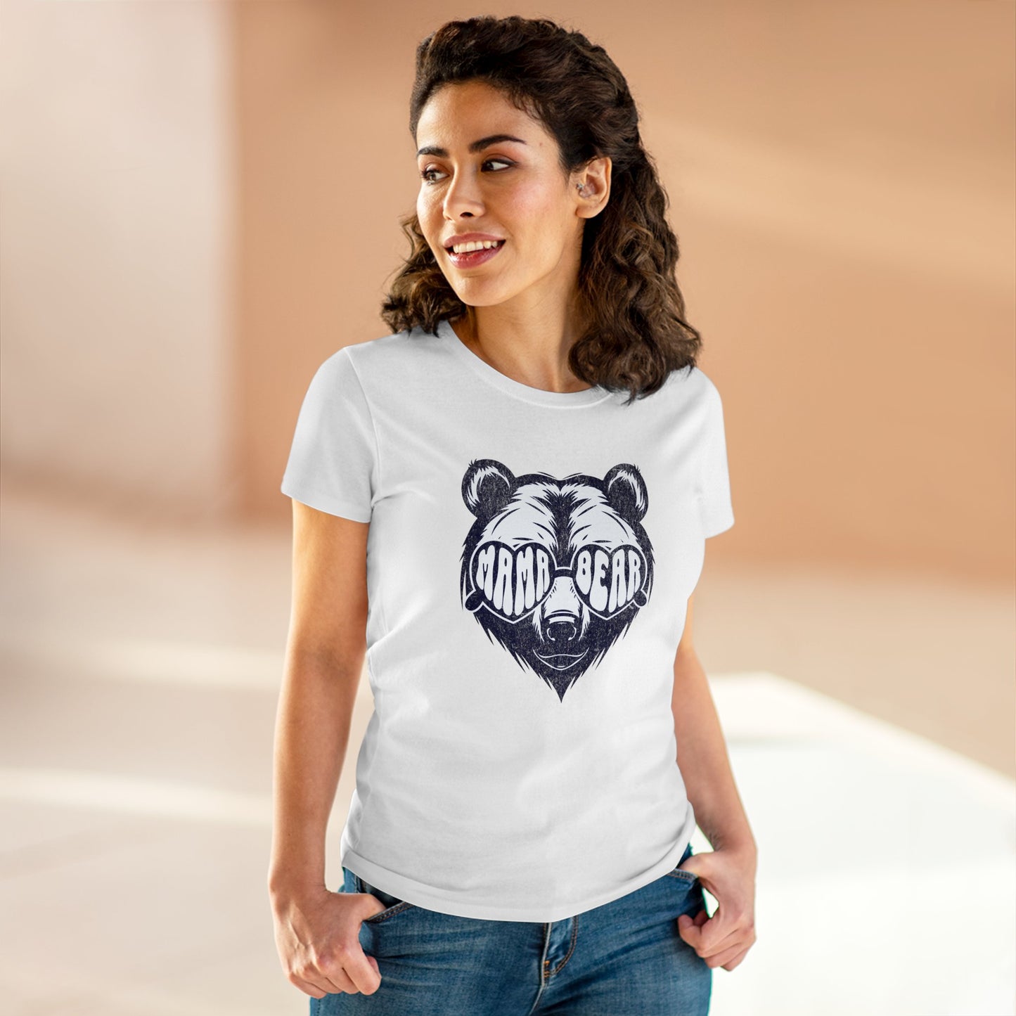 T-Shirt (Womens) - Mama Bear | Semi Fitted | 100% Cotton | Funny, Witty, Sarcastic