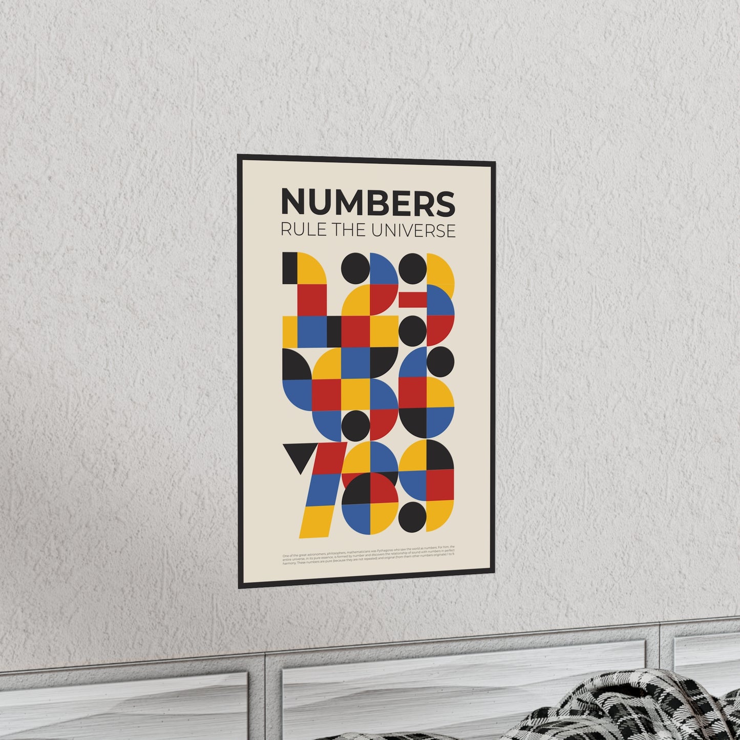 Poster - Numbers Rule The Universe | Engineering | Premium Matte Poster