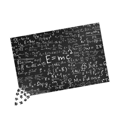 Jigsaw Puzzle - E=mc2 | Math And Science Equations | Engineering | Wall Decor