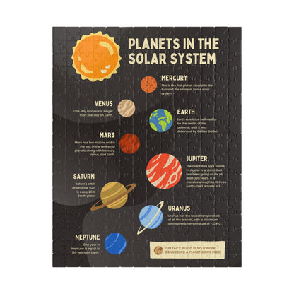 Jigsaw Puzzle - The Solar System | Astronomy And Science | Wall Decor