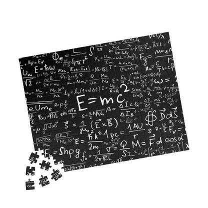 Jigsaw Puzzle - E=mc2 | Math And Science Equations | Engineering | Wall Decor