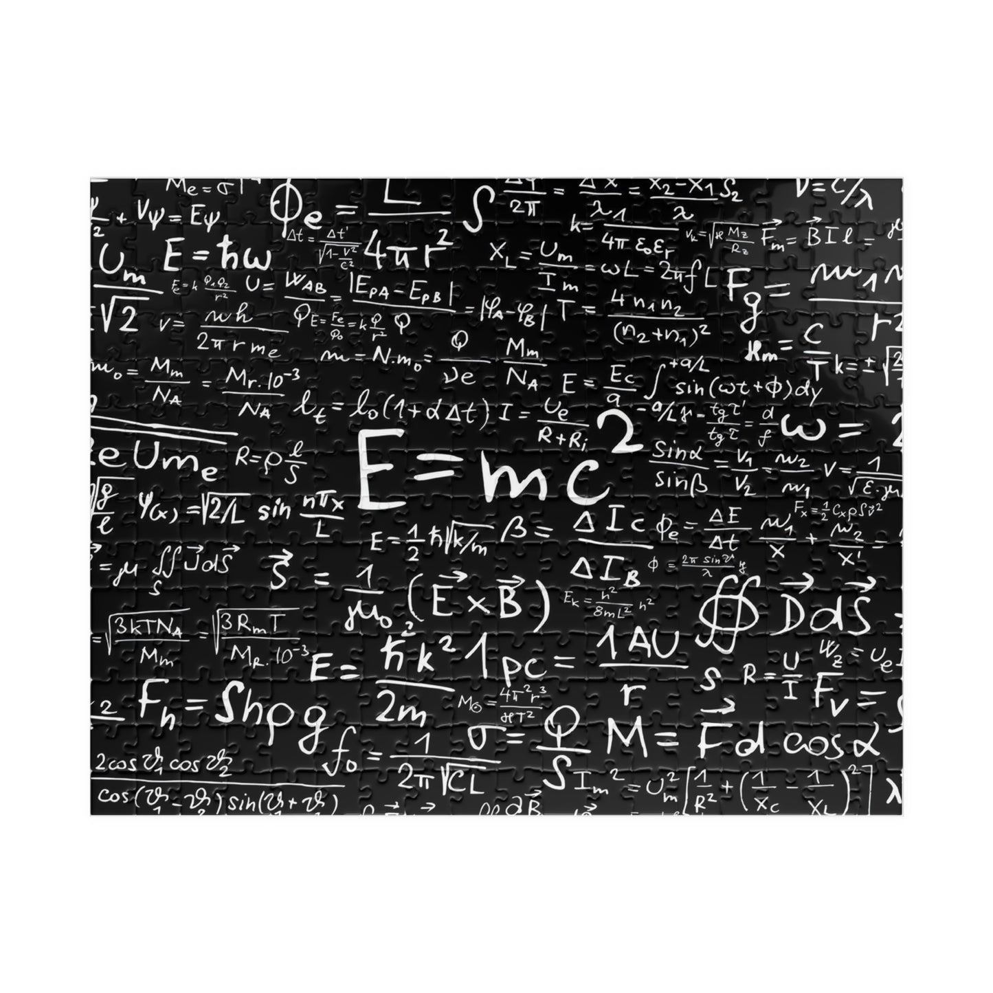 Jigsaw Puzzle - E=mc2 | Math And Science Equations | Engineering | Wall Decor