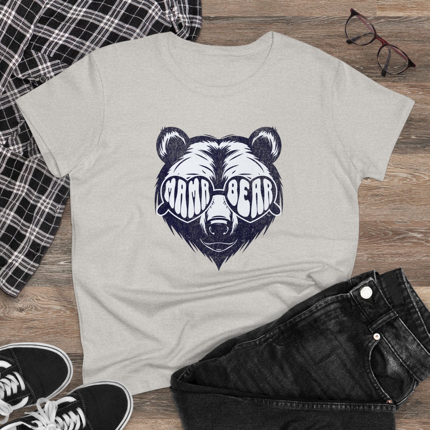 T-Shirt (Womens) - Mama Bear | Semi Fitted | 100% Cotton | Funny, Witty, Sarcastic