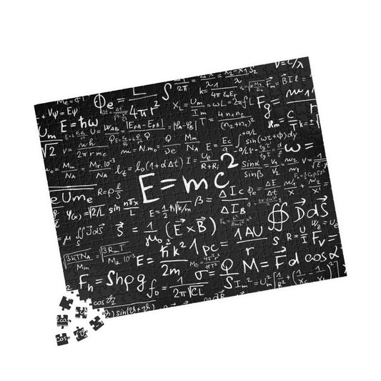 Jigsaw Puzzle - E=mc2 | Math And Science Equations | Engineering | Wall Decor