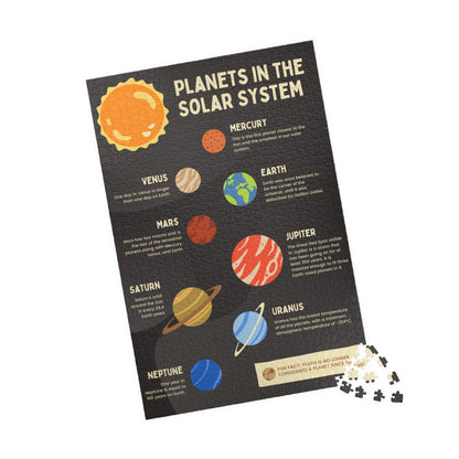 Jigsaw Puzzle - The Solar System | Astronomy And Science | Wall Decor