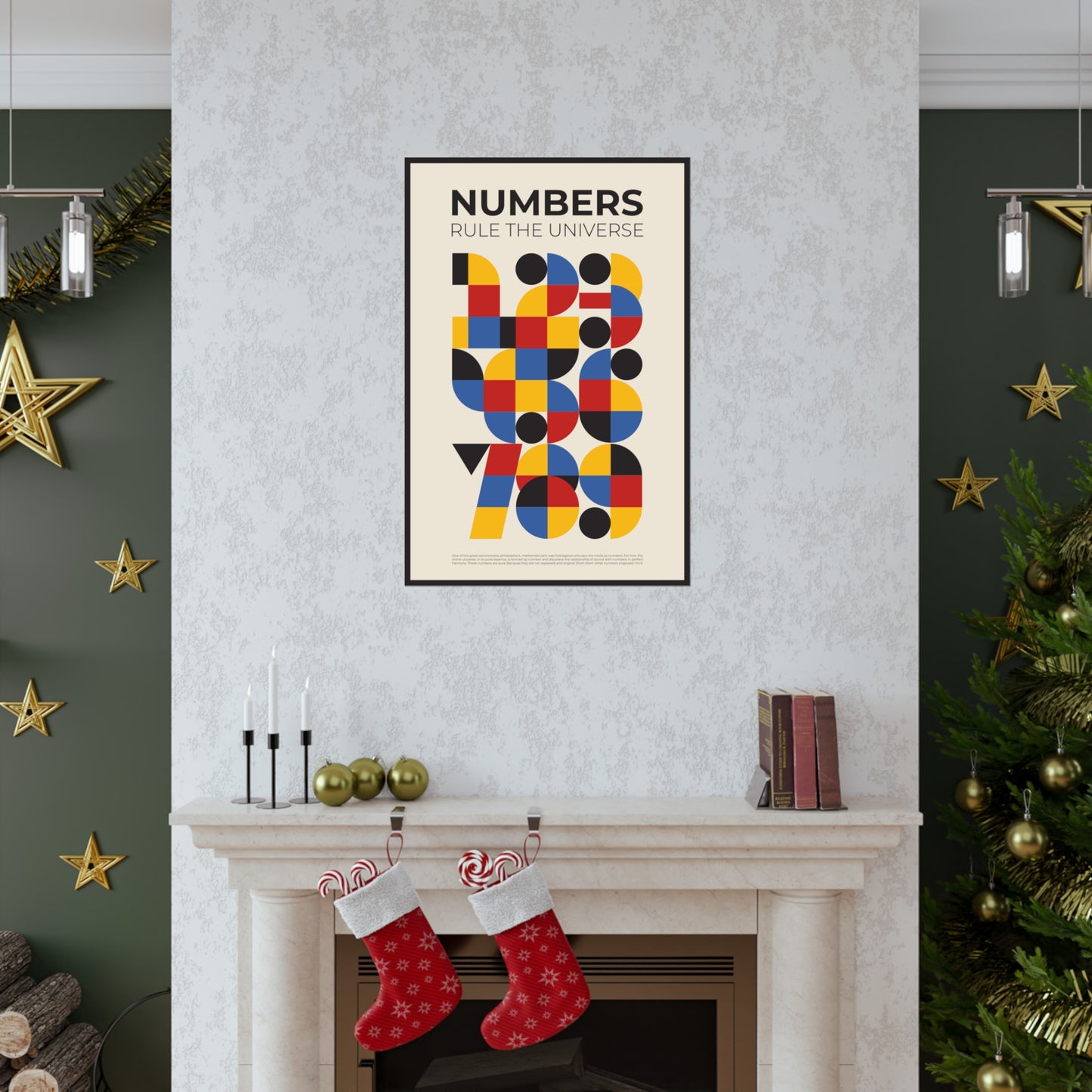 Poster - Numbers Rule The Universe | Engineering | Premium Matte Poster