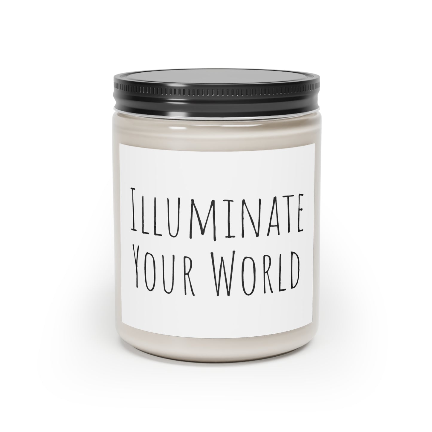 Scented Candle - Illuminate Your World | Cinnamon Stick Scent | 9oz