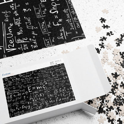 Jigsaw Puzzle - E=mc2 | Math And Science Equations | Engineering | Wall Decor